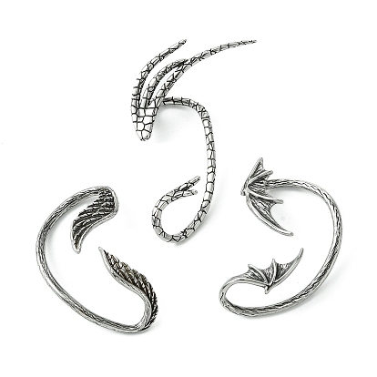 316 хирургические серьги-манжеты из нержавеющей стали., крыло