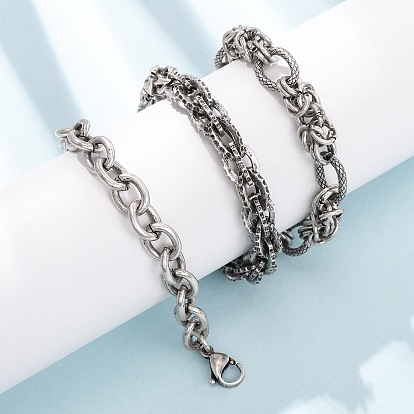 Винтажные 304 цепочки из нержавеющей стали