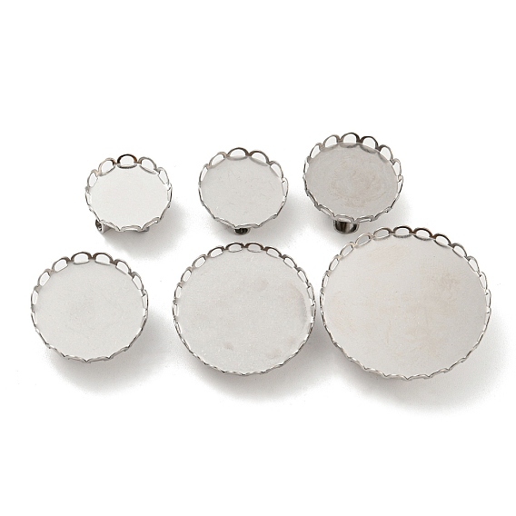 304 параметры основы броши из нержавеющей стали, плоско-круглые