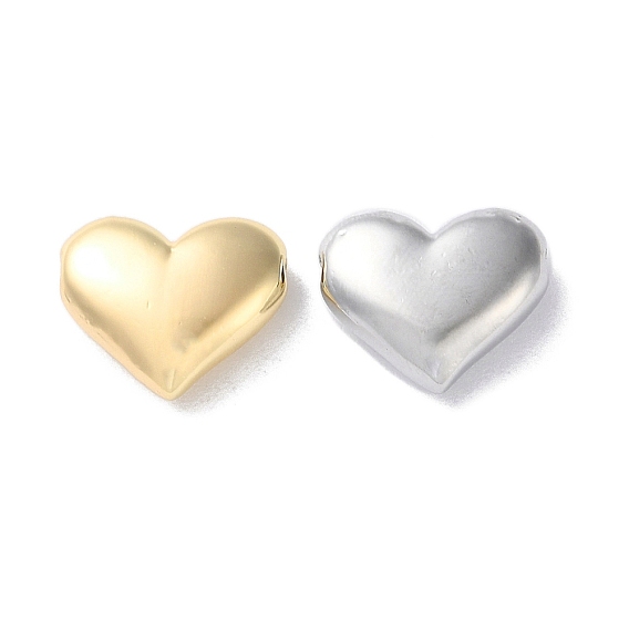 Латунные бусины, без кадмия, без никеля и без свинца, сердце