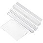 DIY Polymer Clay Tool Kit, with Flexible Polymer Clay Cutters, Acrylic Transparent Pressure Plate, Hollow Pressure Mud Stick