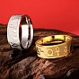 Stainless Steel Animal Pattern Finger Ring