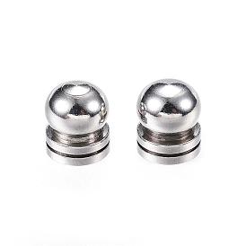 304 embouts cordon d'acier inoxydable, embouts