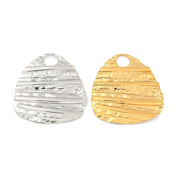 Ионное покрытие (ip) 304 подвески из нержавеющей стали, треугольный шарм, 