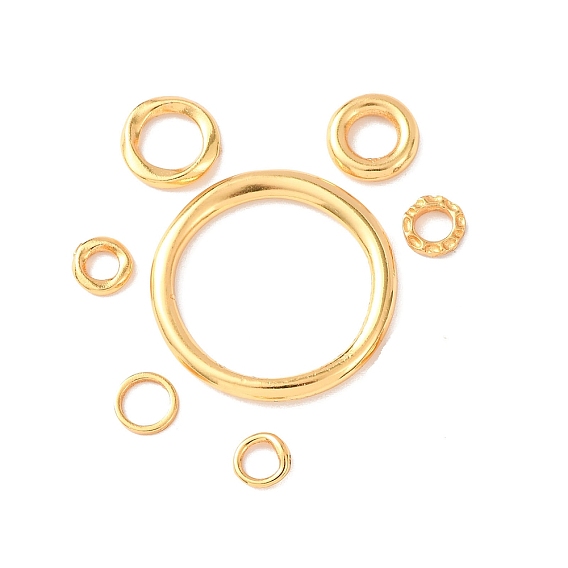 Латунные соединительные колечки, без кадмия и без свинца, стойки покрытие, долговечный