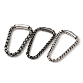 316 Surgical Stainless Steel Box Chain Bracelets