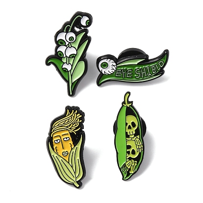 Эмалевые булавки, Черные металлические застежки для значков на лацкан для рюкзака или одежды