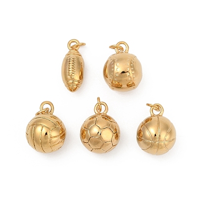 316 l хирургические подвески из нержавеющей стали, с целью перехода в кольце, реальный 18 k позолоченный, ионное покрытие (ip), регби, волейбол, баскетбол, футбол, бейсбол