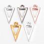 Alloy Pendants, Triangle