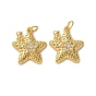 Латунные микро проложить кубического циркония подвески, звезда с медвежьими подвесками, с целью перехода в кольце, стойки покрытие, долговечный, без свинца и без кадмия, реальный 18 k позолоченный