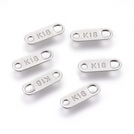 304 из нержавеющей стали цепью вкладки, разъемы удлинителя цепи, овальные