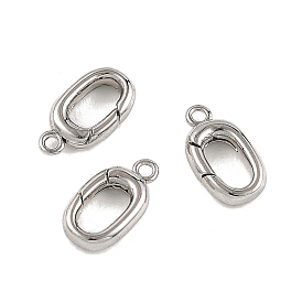 Shegrace Messing-Federtorringe, ellipsenförmige, Cadmiumfrei und Nickel frei und Bleifrei, mit Schleife