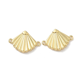 Подвески-соединители в форме латунной ракушки, стойки покрытие, долговечный, без кадмия и без свинца