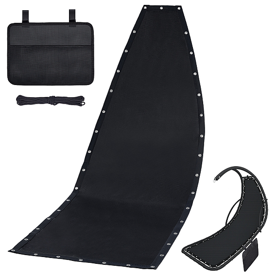 Пластиковая ткань для стула, принадлежности для замены ткани для шезлонга, с веревками