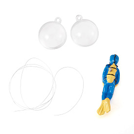 Resin Diver Model, for Micro Landscape Fish Tank Aquarium Decoration