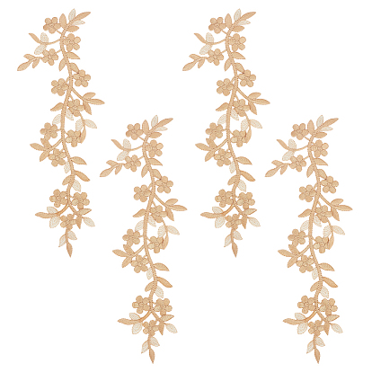 4шт. нашивки из ткани с компьютерной вышивкой "Зимняя сладость", наклеить патч, аксессуары для костюма, аппликация