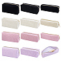 12Pcs 12 Styles Corduroy Pen Case, Rectangle