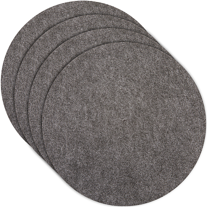 Felt CD Pads, Record Mats, Flat Round