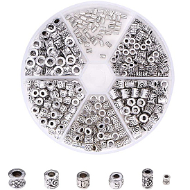 Tibetan Style Alloy Spacer Beads