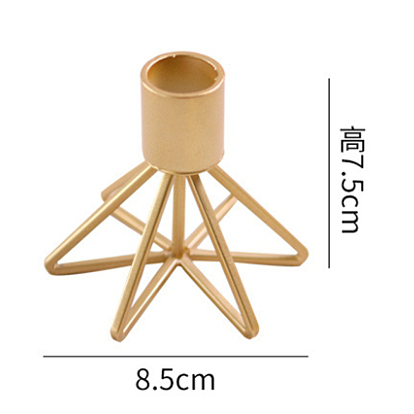 Железный подсвечник, идеальное украшение для домашней вечеринки, колонка