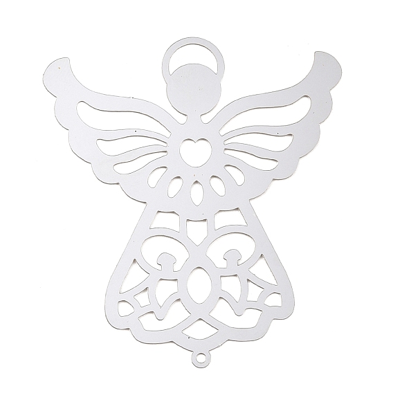 201 Stainless Steel Connector Charms, Angle Links