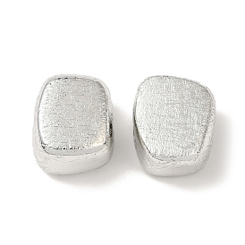 УФ-покрытие ccb пластиковые бусины, текстура, прямоугольные