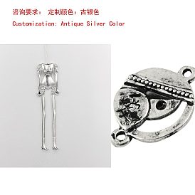 925 Menschliches Körperskelett aus Sterlingsilber zur Herstellung von DIY-Spielzeugpuppen