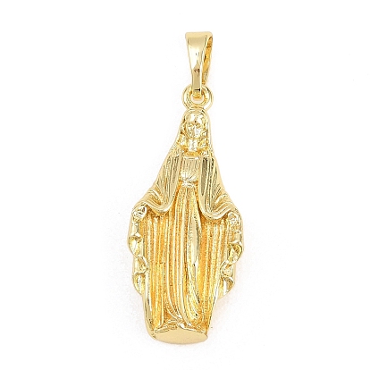 Латунные подвески, амулеты святой девы, долговечный, стойки покрытие, без свинца и без кадмия