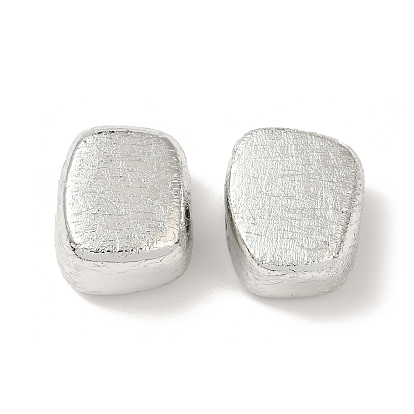 УФ-покрытие ccb пластиковые бусины, текстура, прямоугольные