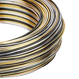 BENECREAT Jewelry Craft Aluminum Wire Bendable Metal Wire with Storage Box for Jewelry Beading Craft Project
