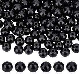 160шт. бусины из натурального клена, круглые