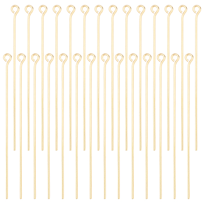 100шт. латунные штифты с ушком