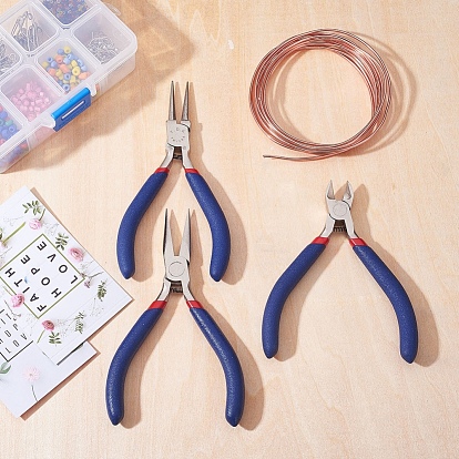 Coil Cutting Pliers Coil Holding Pliers Cut & Make Jump Rings Jewelry Hand  Tool