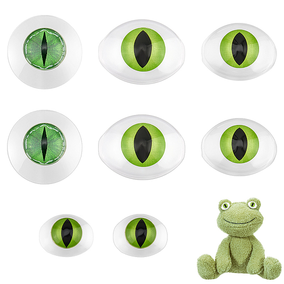 4 пара 4 цветные акриловые кукольные глаза, мягкая игрушка глаз, для поделок куклы игрушки кукольные плюшевые животные изготовление