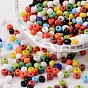 (Repacking Service Available) Glass Seed Beads, Opaque Colours Seed, Small Craft Beads for DIY Jewelry Making, Round