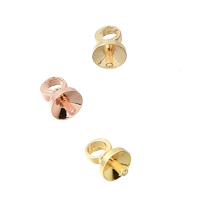 Латунный кубок жемчужный колышек, за половину пробурено бисера, долговечный, стойки покрытие