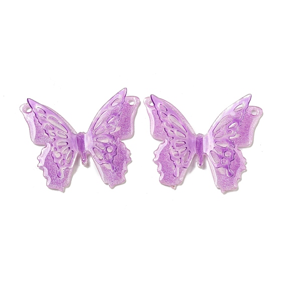 Акриловые большие подвески, бабочка