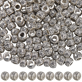 200Проставочные бусины из сплава в тибетском стиле, рондель