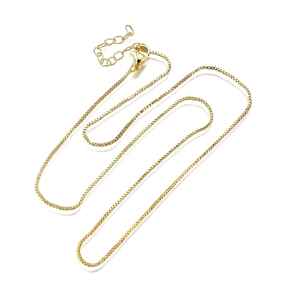 1мм латунные цепочки-коробочки, без свинца и без кадмия, долговечный, стойки покрытие