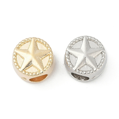 Ccb пластиковые европейские бусины, бусины с большим отверстием, звезда
