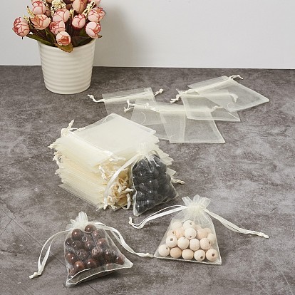 Organza Bags, with Ribbons