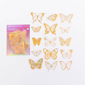 Waterproof PET Plastic Adhesive Sticker Lables, for Suitcase, Refrigerator, Mobile Phone Shell, Scarpbook, Notebook, Rectangle