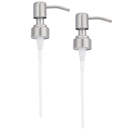201 дозирующий насос из нержавеющей стали, с трубкой абс, подходит для бутылочек с шампунями и кондиционерами