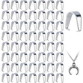 100шт 201 защелка из нержавеющей стали на дужках, для подвесного решений