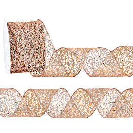 10 ярдов полиэстеровых кружевных отделок, бахрома из пайеток кружевная отделка