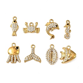 304 прелести нержавеющей стали, с кубического циркония, ионное покрытие (ip)