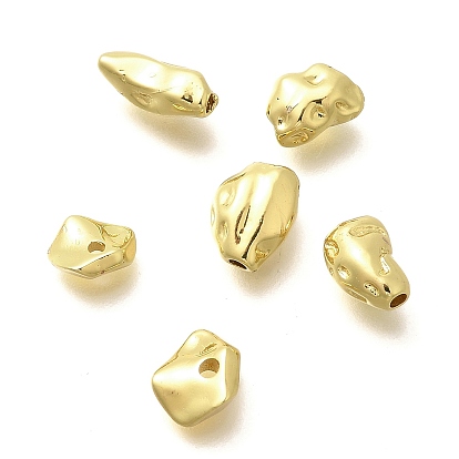 Стойка металлизация самородки латунные бусины, долговечный, без свинца и без кадмия