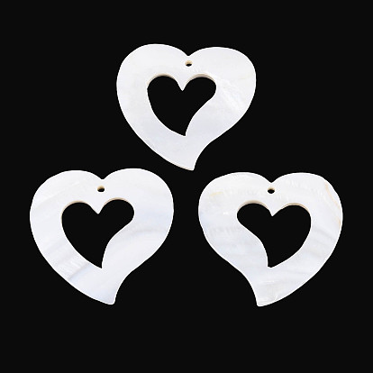 Природные подвески оболочки пресноводных, полые прелести сердца