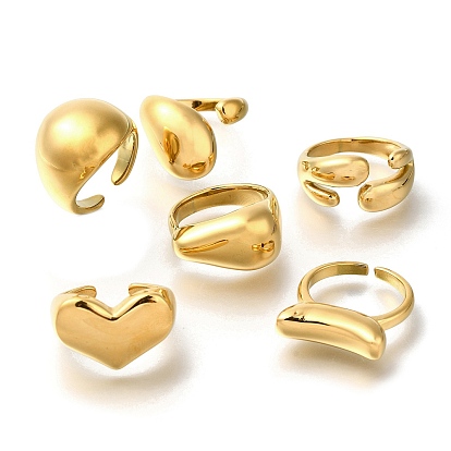 304 открытые манжеты из нержавеющей стали для женщин