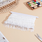 5 Yards Polyester Tassel Lace Ribbon, Fringe Lace Trim, Macrame Lace Ribbon